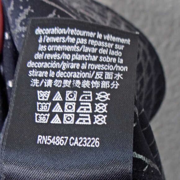 Pink Victoria Secret Activewear Leggings Black Reptile Print W/ Pockets Small S - Picture 8 of 8